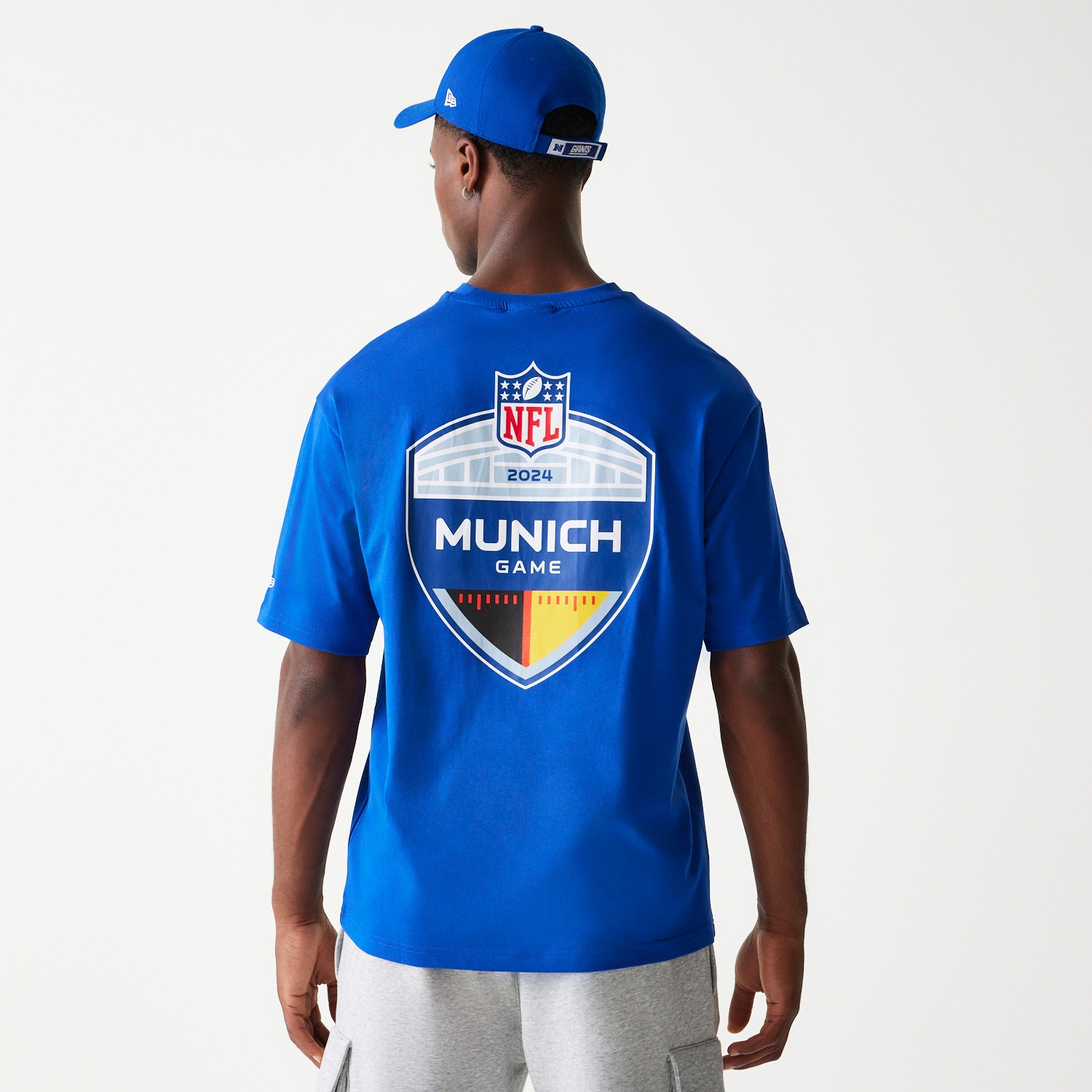 2024 NFL Munich Game New York Giants Collegiate T-Shirt Blue