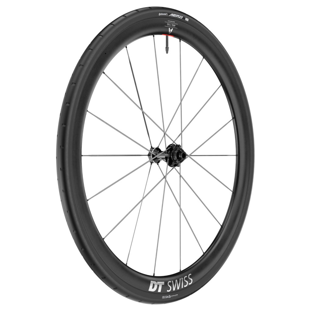 DT Swiss | Continental WTS Wheel System - ARC 1100 SPLINE CS 38 Set + Aero 111 / GP 5000 S Folding Tire - 28