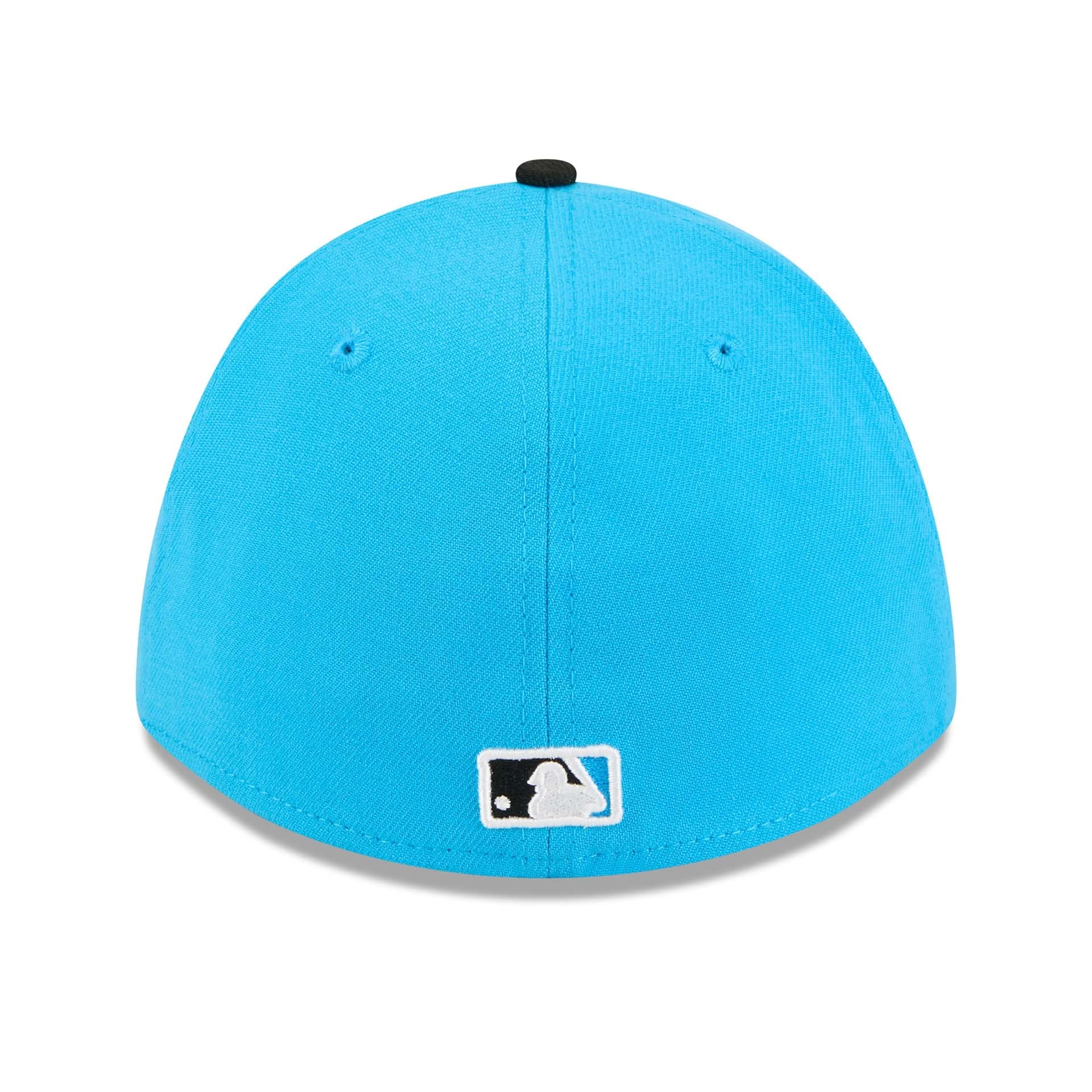 Miami Marlins 2026 MLB Spring Training 39THIRTY M-Crown Flex Cap Blue