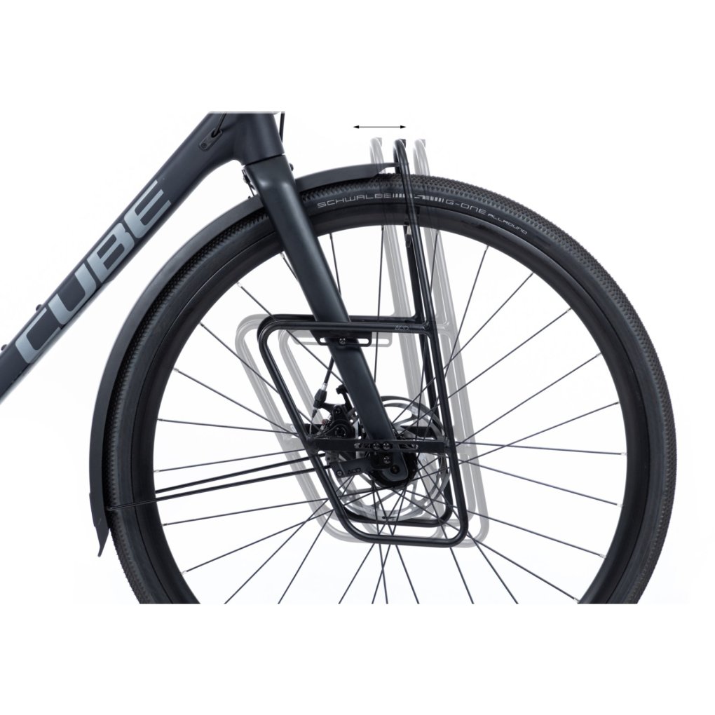 ACID Front Carrier FORK LOWRIDER - Black