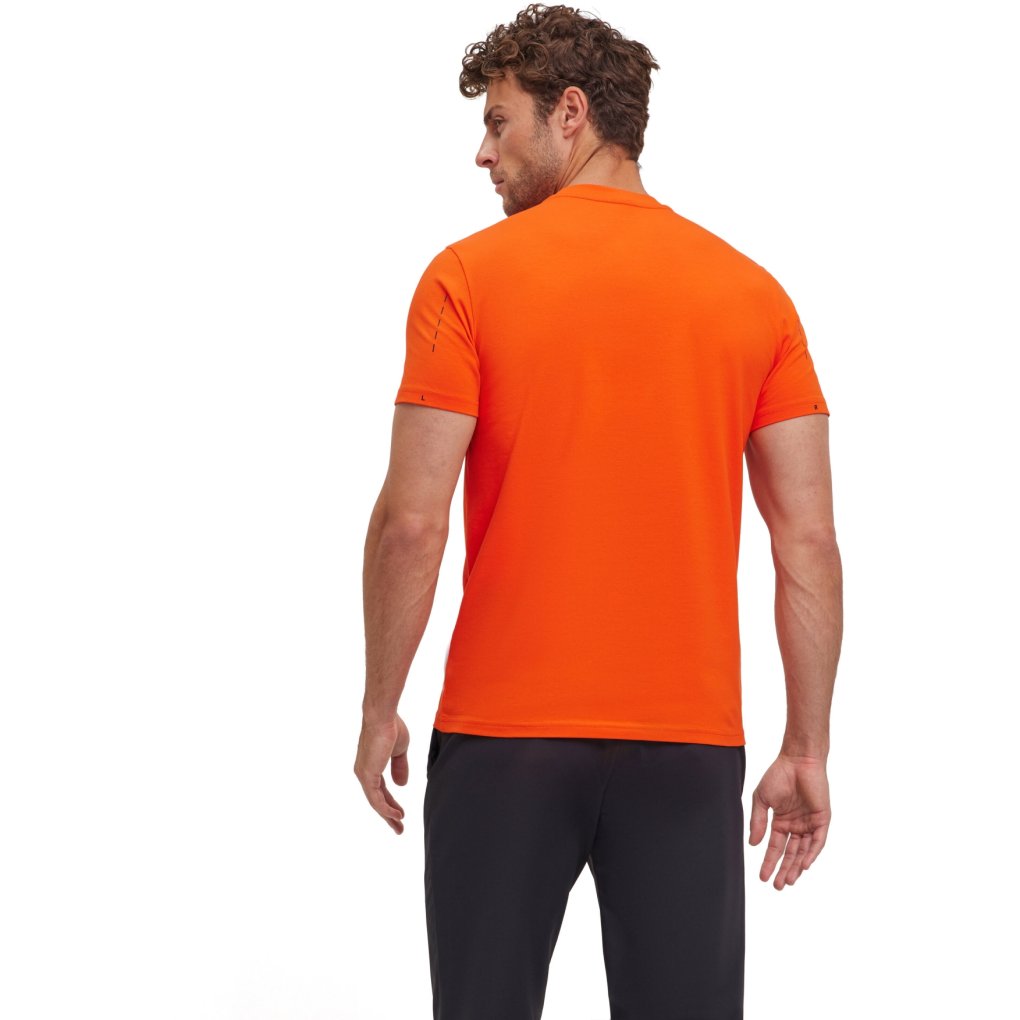 Falke TK Graphic T-Shirt Men - samba orange 8182 (38728)