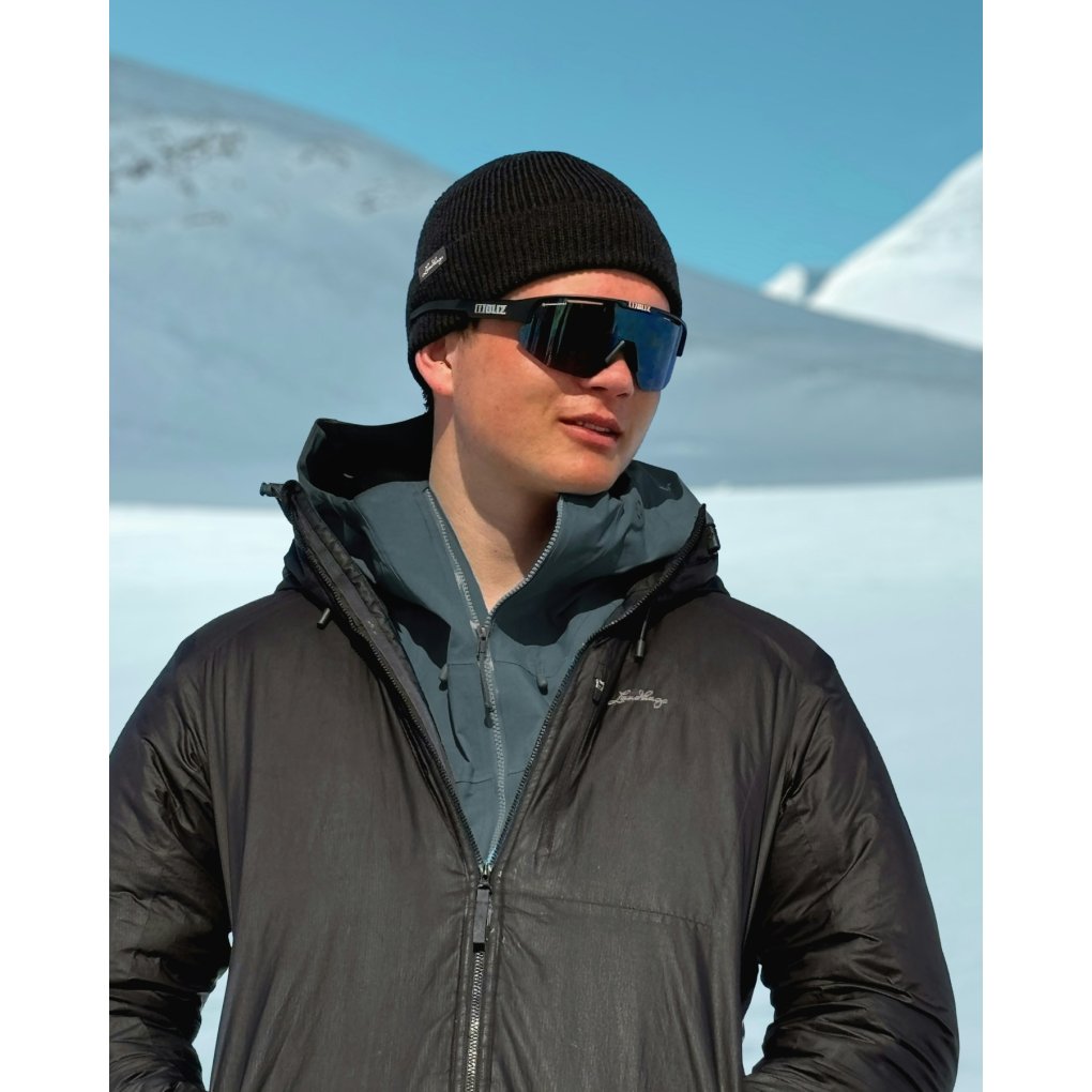 Lundhags Core Ribbed Beanie - Black 10000