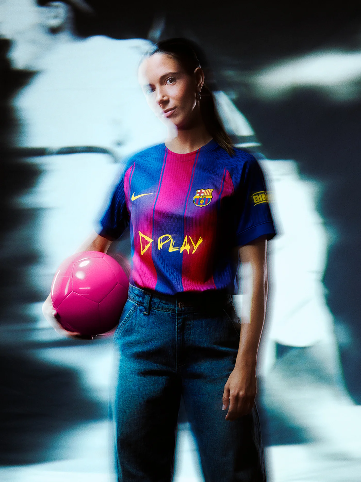 Limited Edition Women'S Shirt Fc Barcelon X Ed Sheeran 25/26 - Player'S Edition
