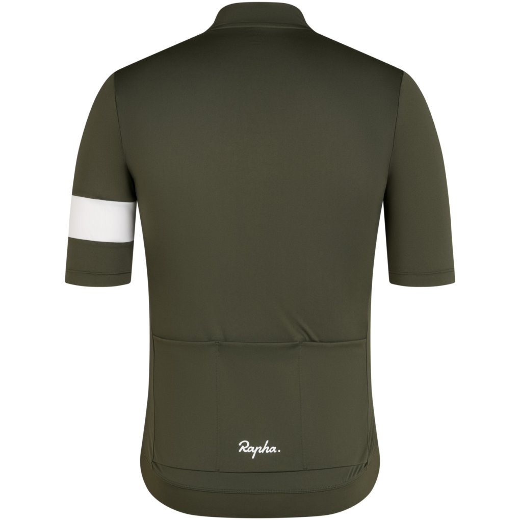 Rapha Core Short Sleeve Jersey Men - deep depths/white alyssum