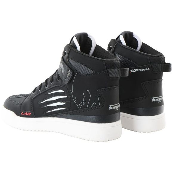 Furygan Tarmac D3O® Waterproof Motorcycle Sneakers - Black / WhiteRef: FU1463