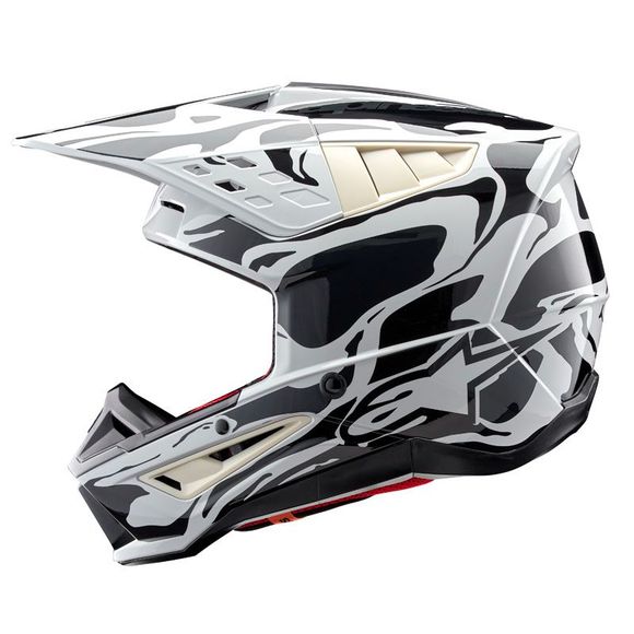 Casque cross Alpinestars SUPERTECH S-M5 - MINERAL 2023 - Gris / GrisRef : AP3241