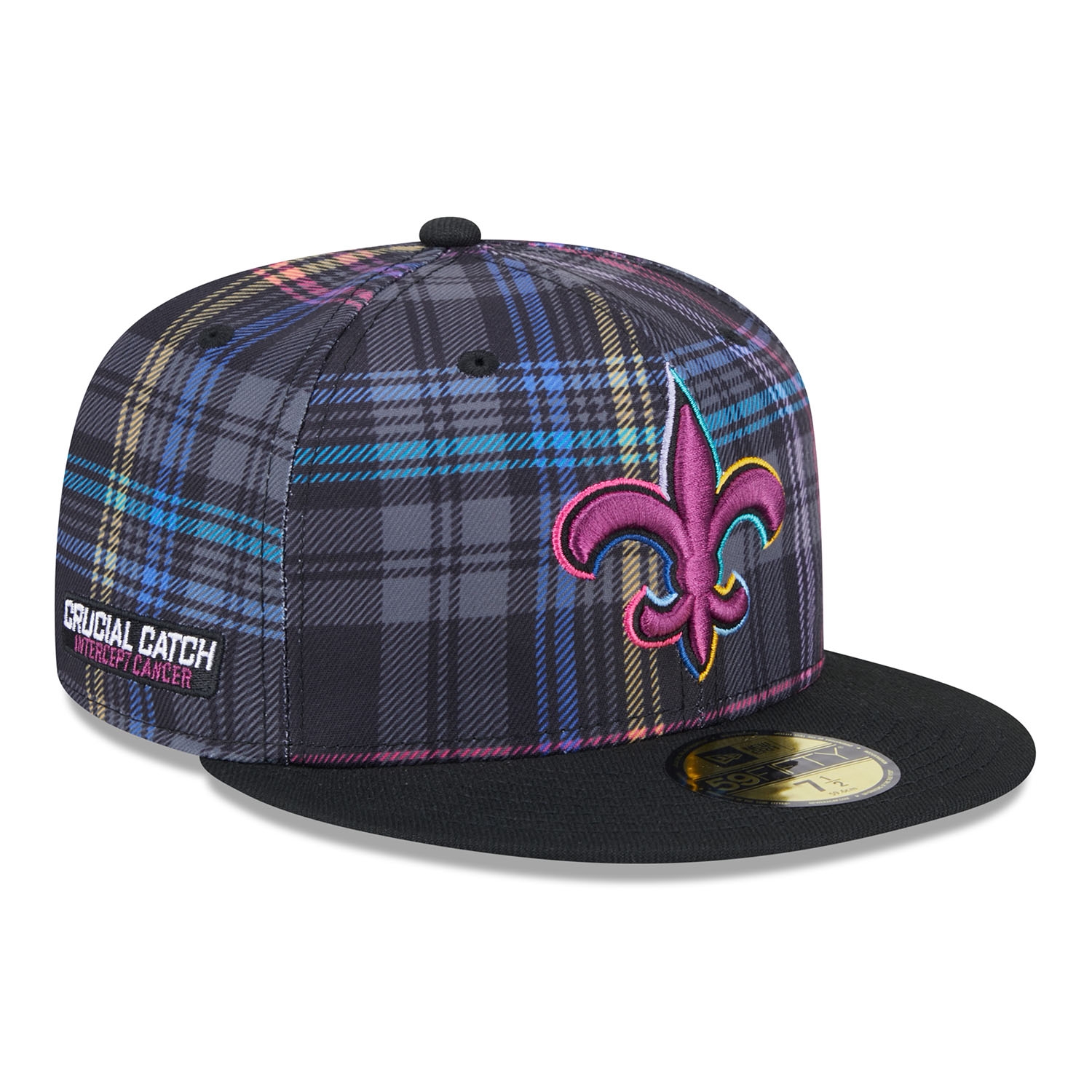New Orleans Saints 2024 NFL Crucial Catch New Era 59FIFTY Fitted Cap