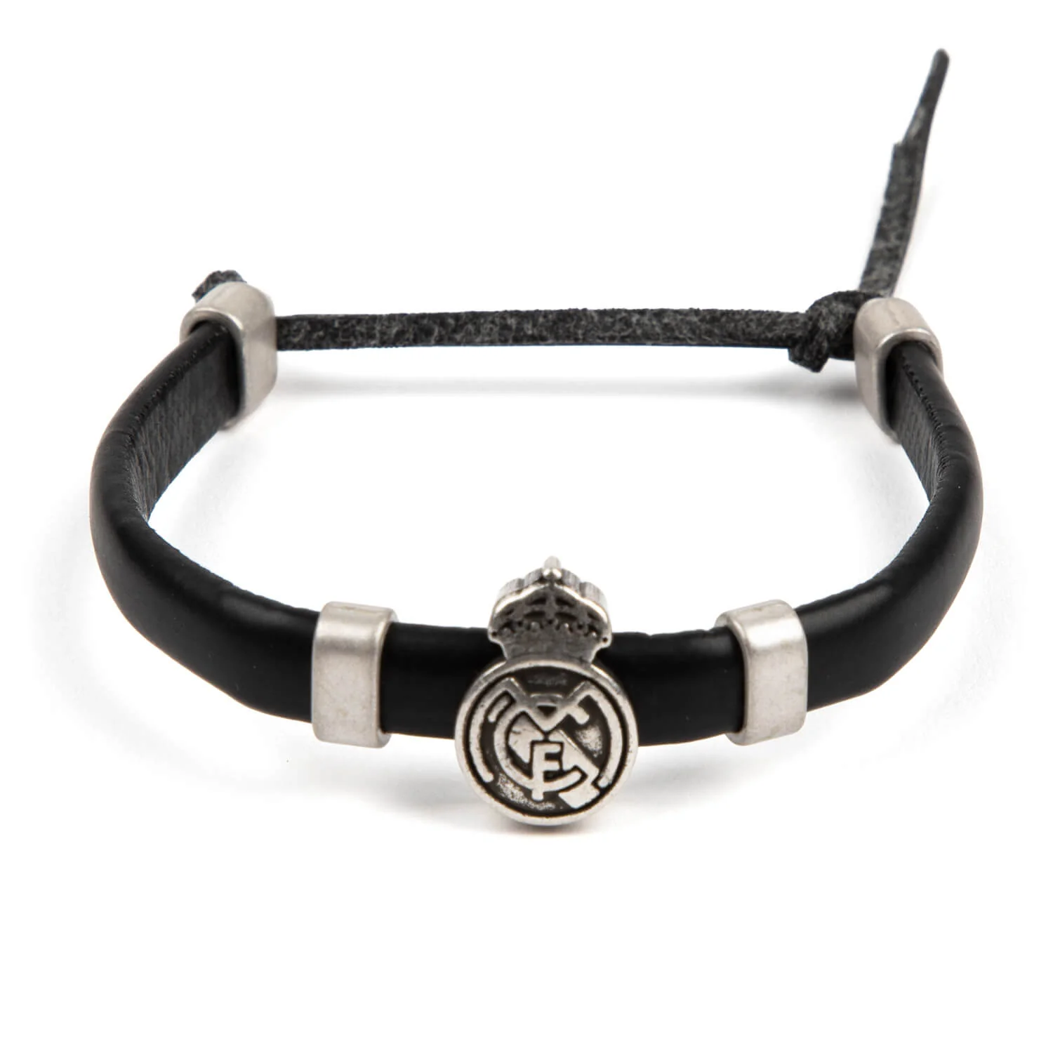 Real Madrid Adjustable Bracelet Black