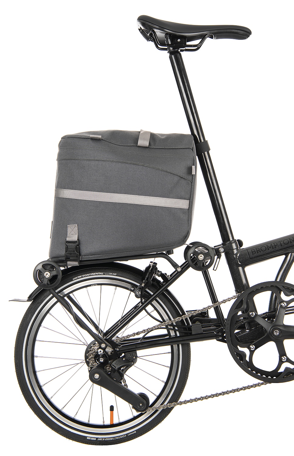 Brompton Borough Roller Rack Bag - 14L - dark grey