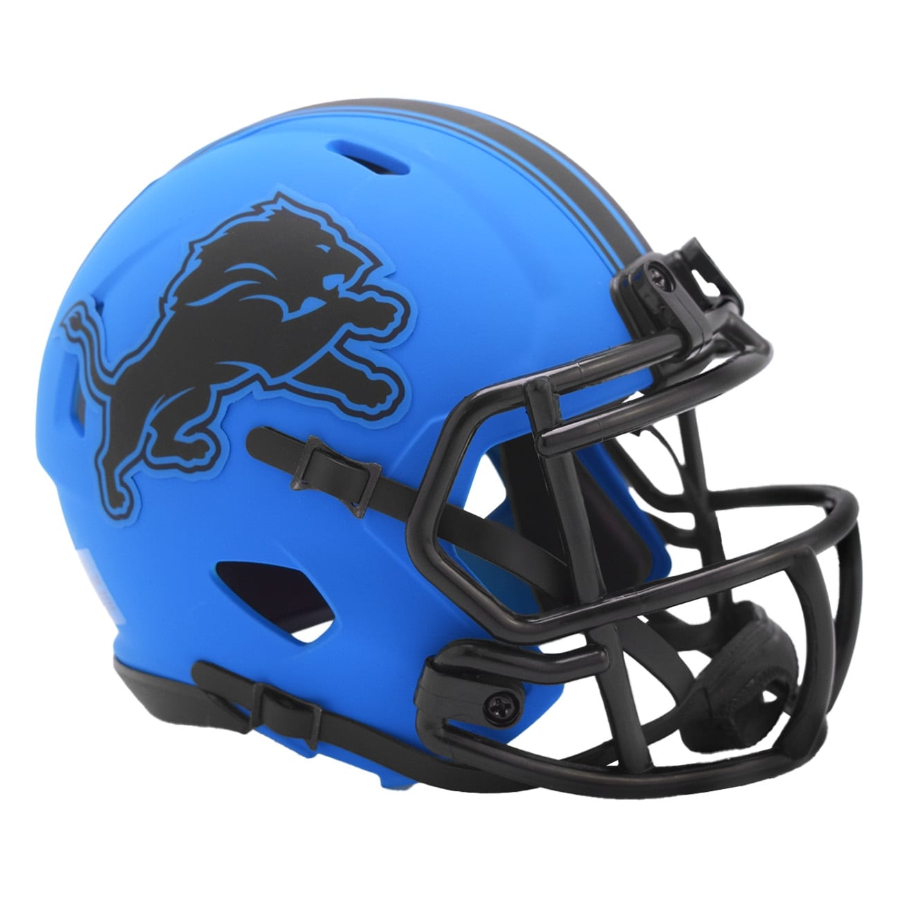 Detroit Lions Rave Alternate NFL Speed Mini Helmet Blue