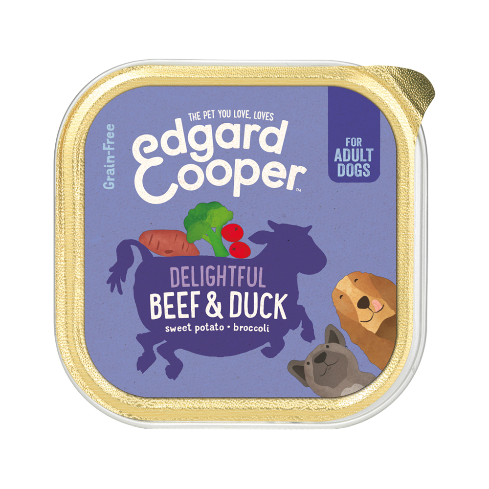Edgard & Cooper Adult - Beef & Duck - 11 x 150g