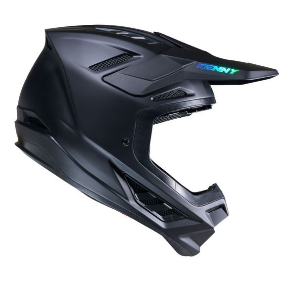 Kenny TITANIUM SOLID 2025 cross helmet - BlackRef: KE2552