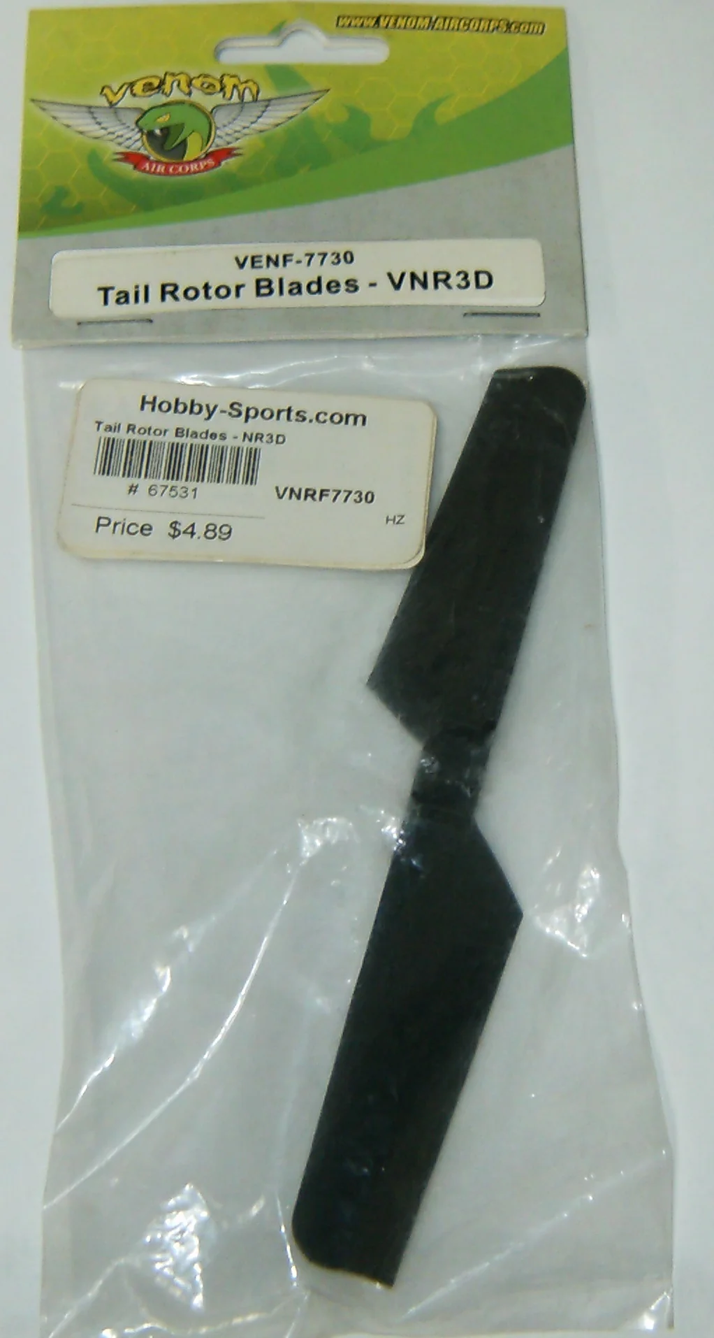 VNRF 7730 Tail Rotor Blades - NR3D