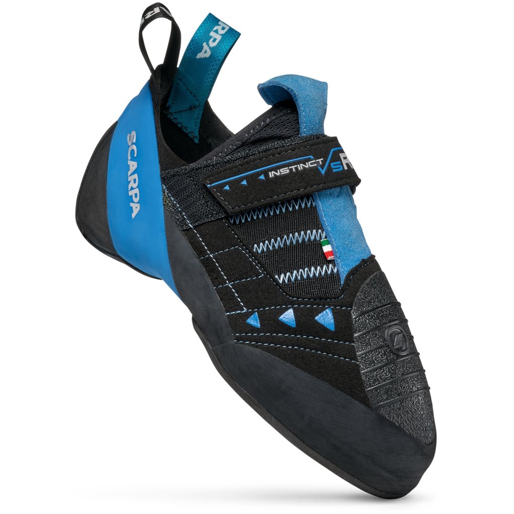 Scarpa Instinct VSR Climbing Shoes Men - black/azure