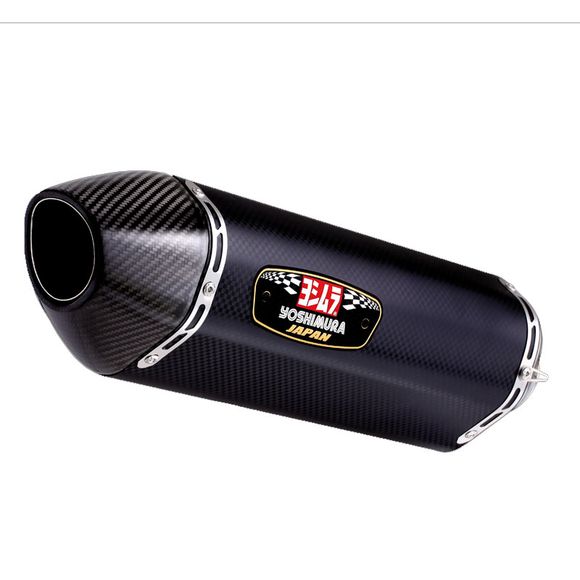 Yoshimura R77-S Metal Magic Silencer with Carbon End Cap - BlackRef: 753145 / 1089002001