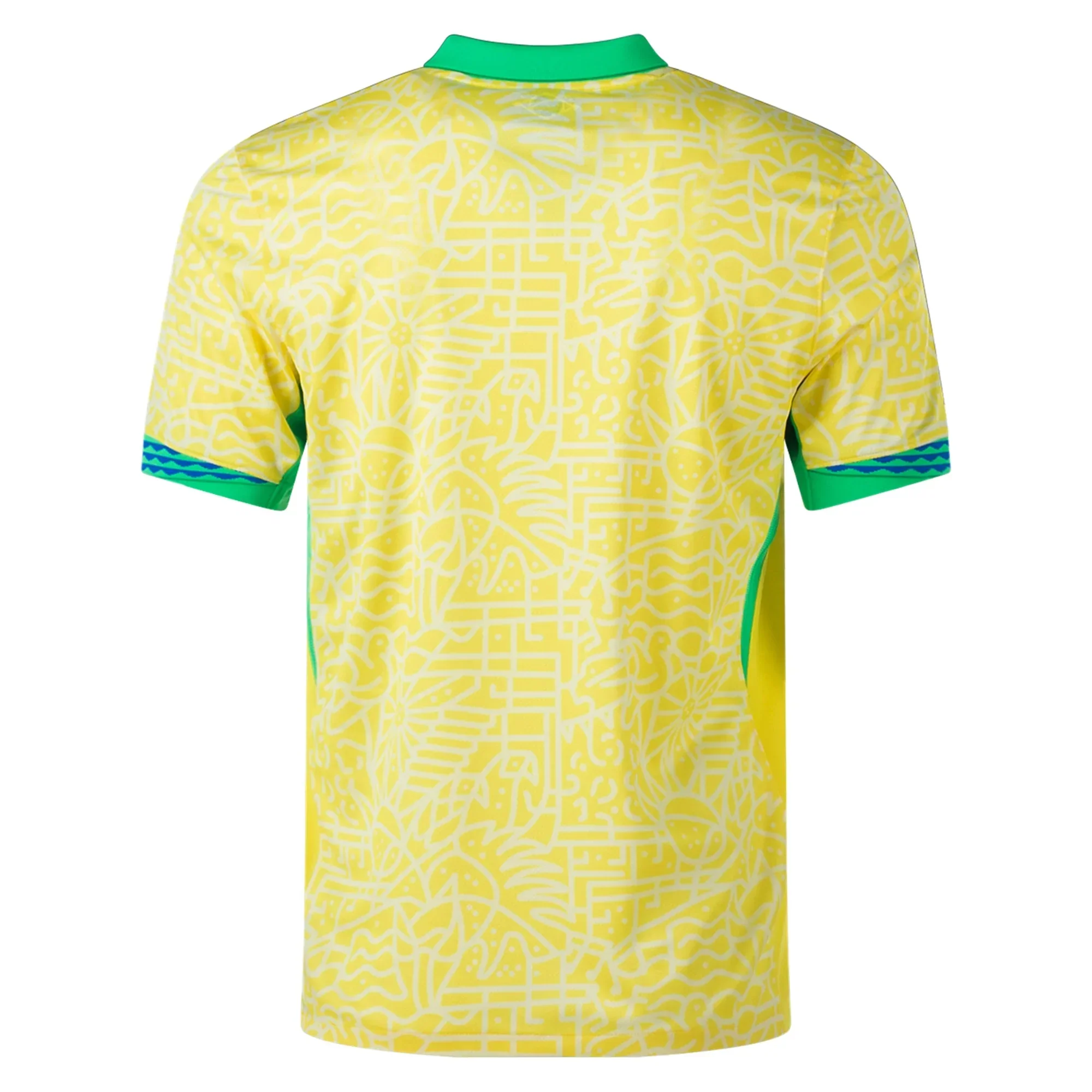 Brazil Authentic Home Jersey 24/25 (Dynamic Yellow/Lemon Chiffon/Green Spark)