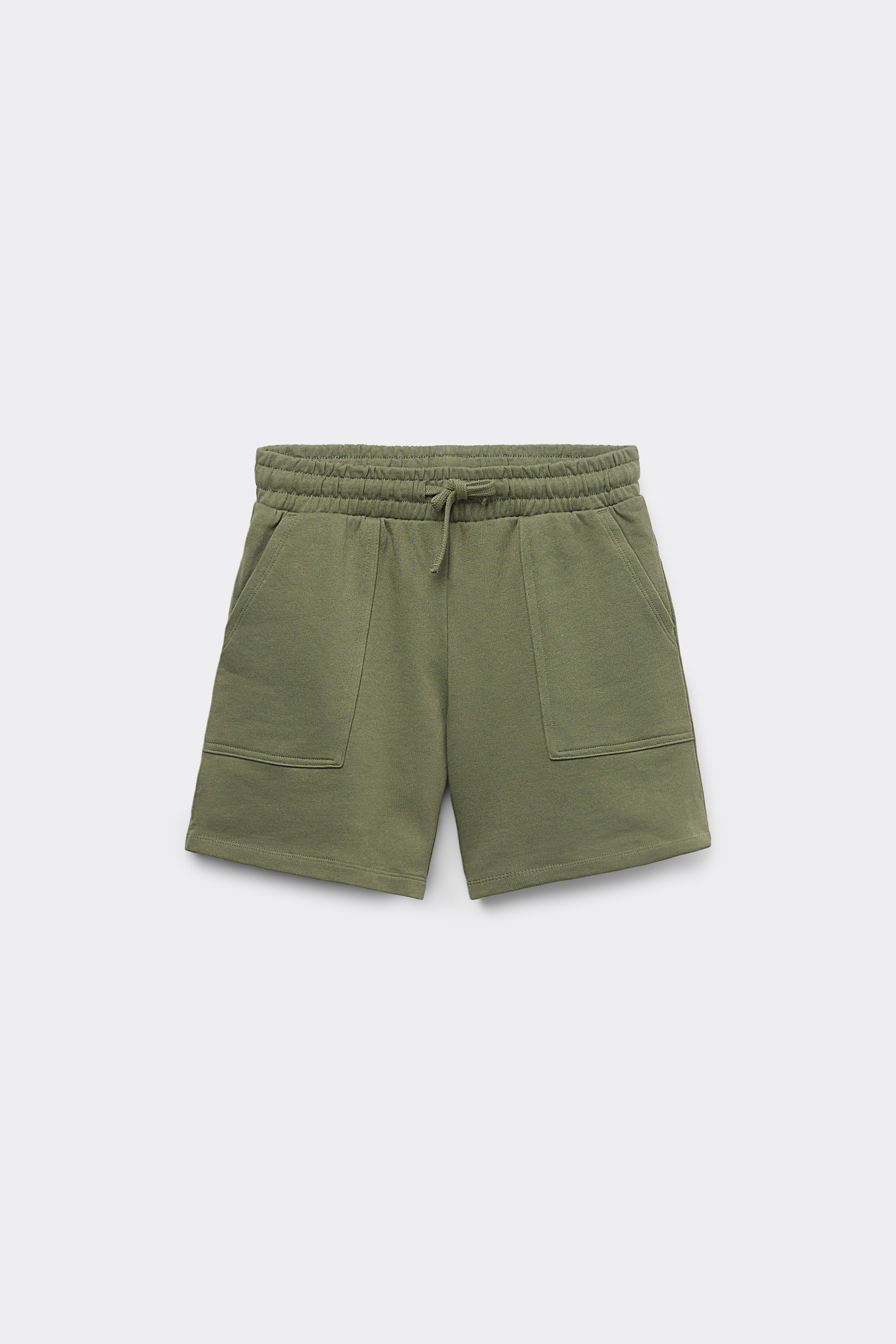 Boys’ Cotton Fleece Shorts with Pockets