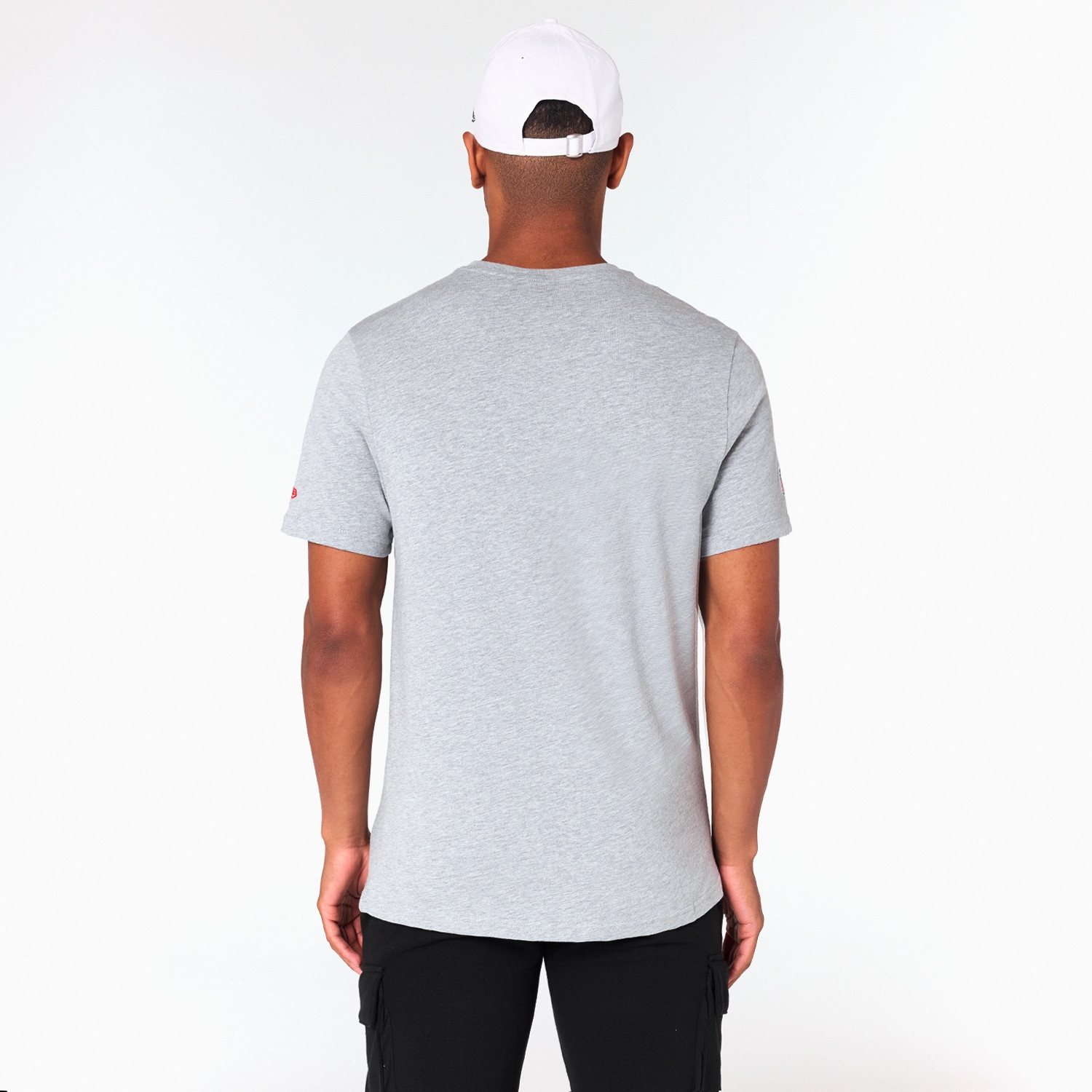 NFL Shield Team Logo New Era NFL T-Shirt Gray