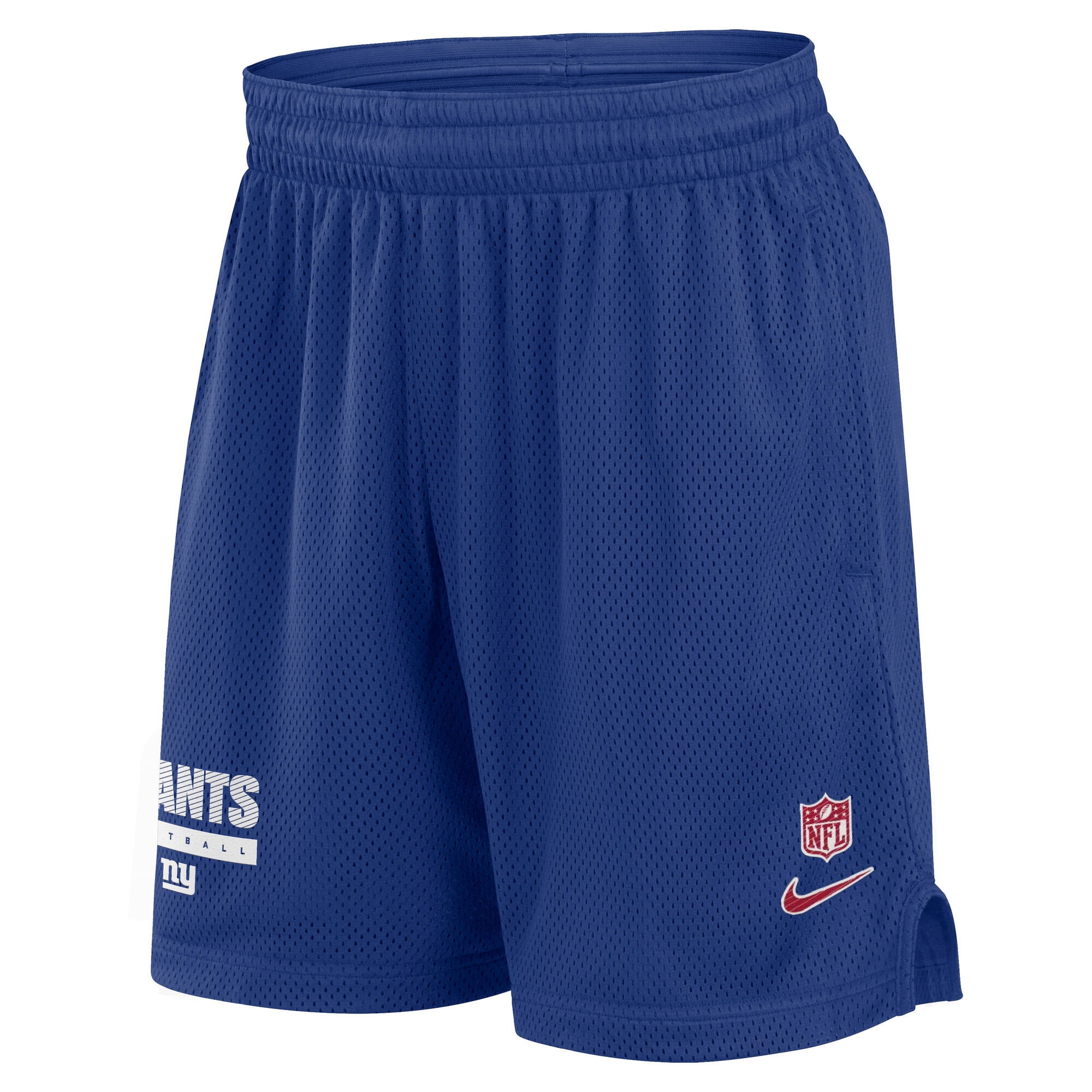 New York Giants 2024 NFL Sideline Mesh Nike Dri-FIT Shorts Blue