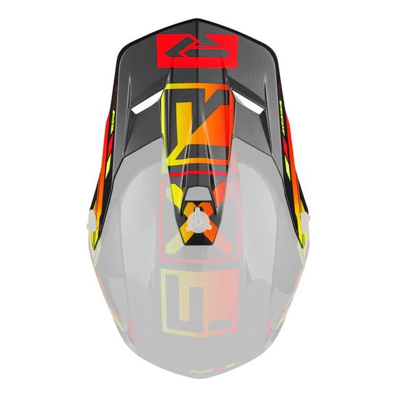 Tt Fxr Clutch Cx Pro Mips 23 2026 Visor - Red / YellowRef: FXR0962 / 231713-2600-00