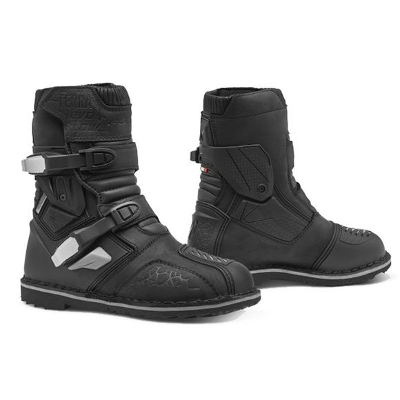 Forma TERRA EVO LOW WATERPROOF enduro boots - BLACK 2025 - BlackRef: FM0242