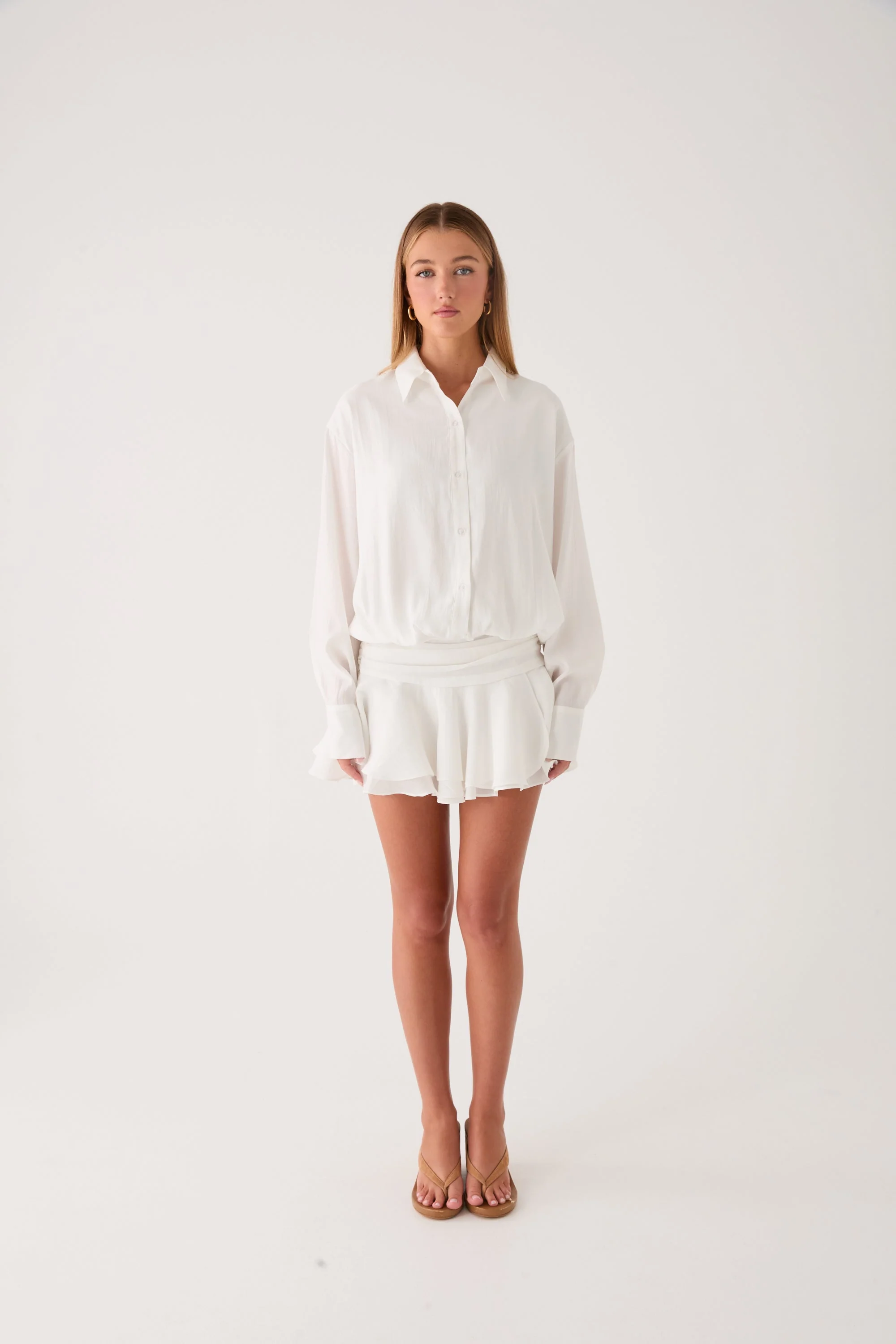Tranter Mini Dress - White