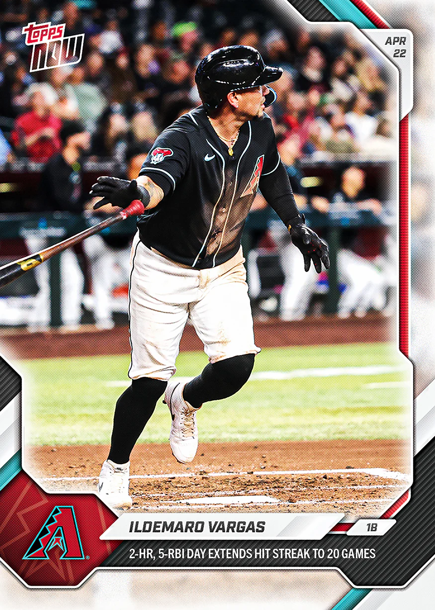 Ildemaro Vargas - 2026 MLB Topps NOW® - Card 109