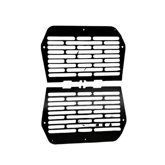 Motoboxer Aluminum Radiator Guard - BlackHonda 650 Xrv 650 Africa Twin (Rd03) - 1988 - 1989Ref: Mtb0025 / E10-005B
