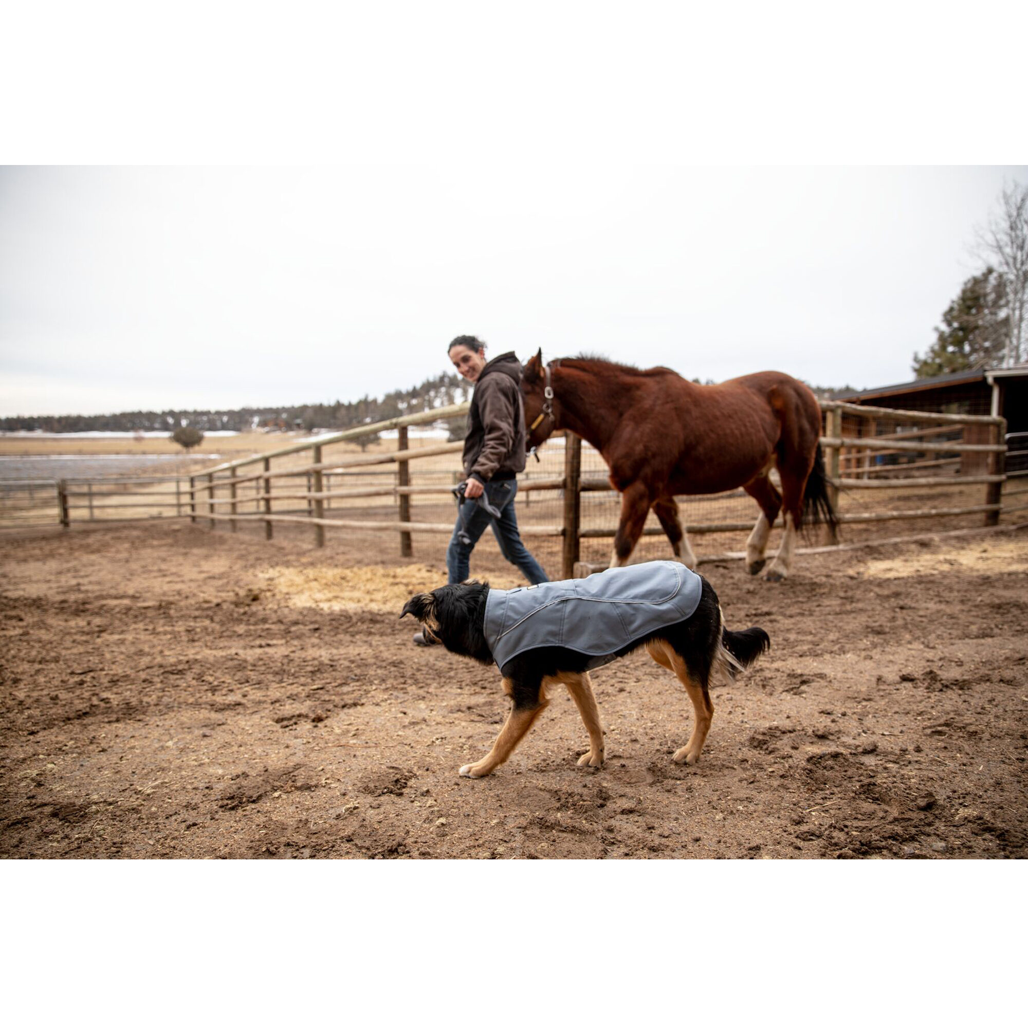 Ruffwear - Overcoat™ Utility Jacket Slate Blue - XXS