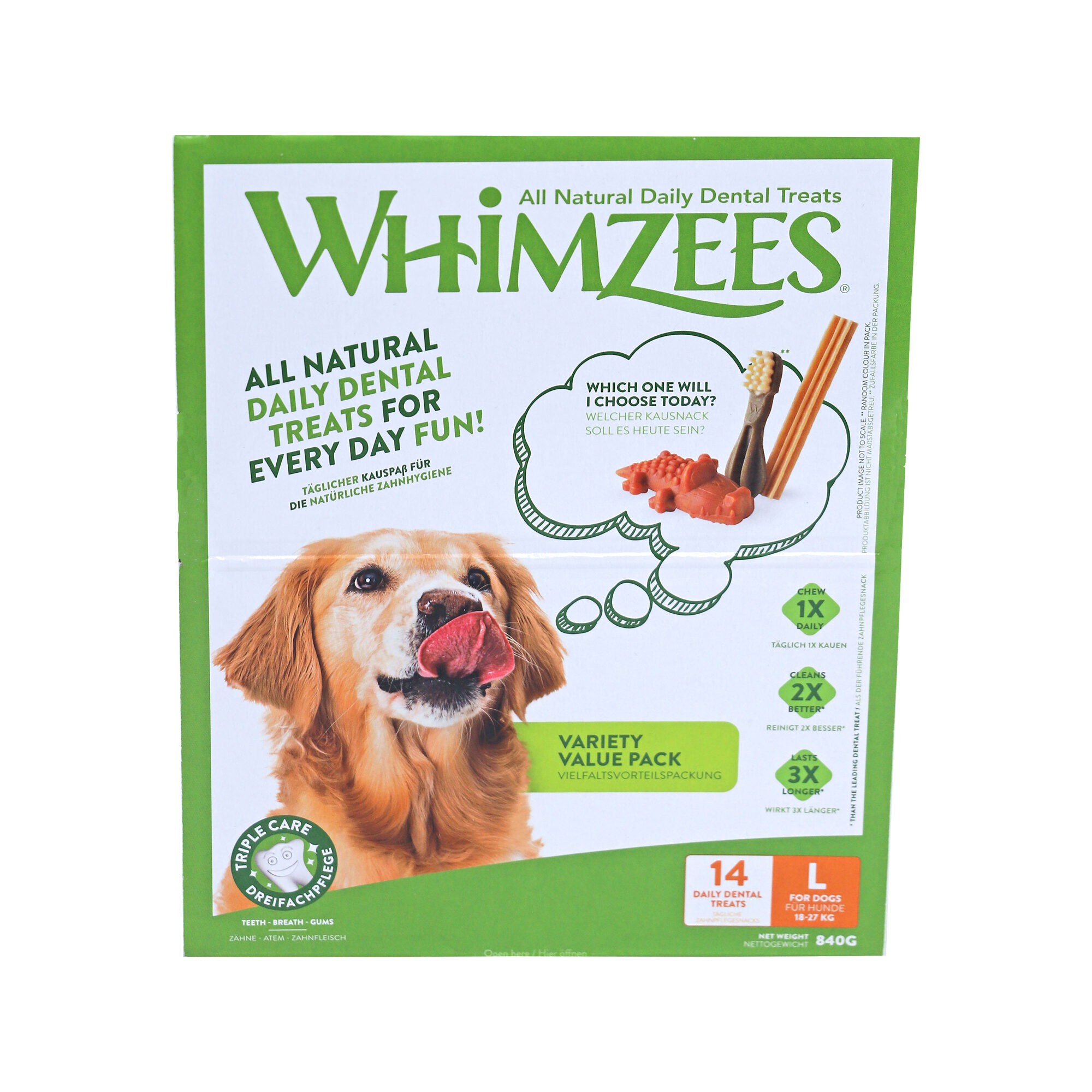 Whimzees Variety Box - S - 56 pieces