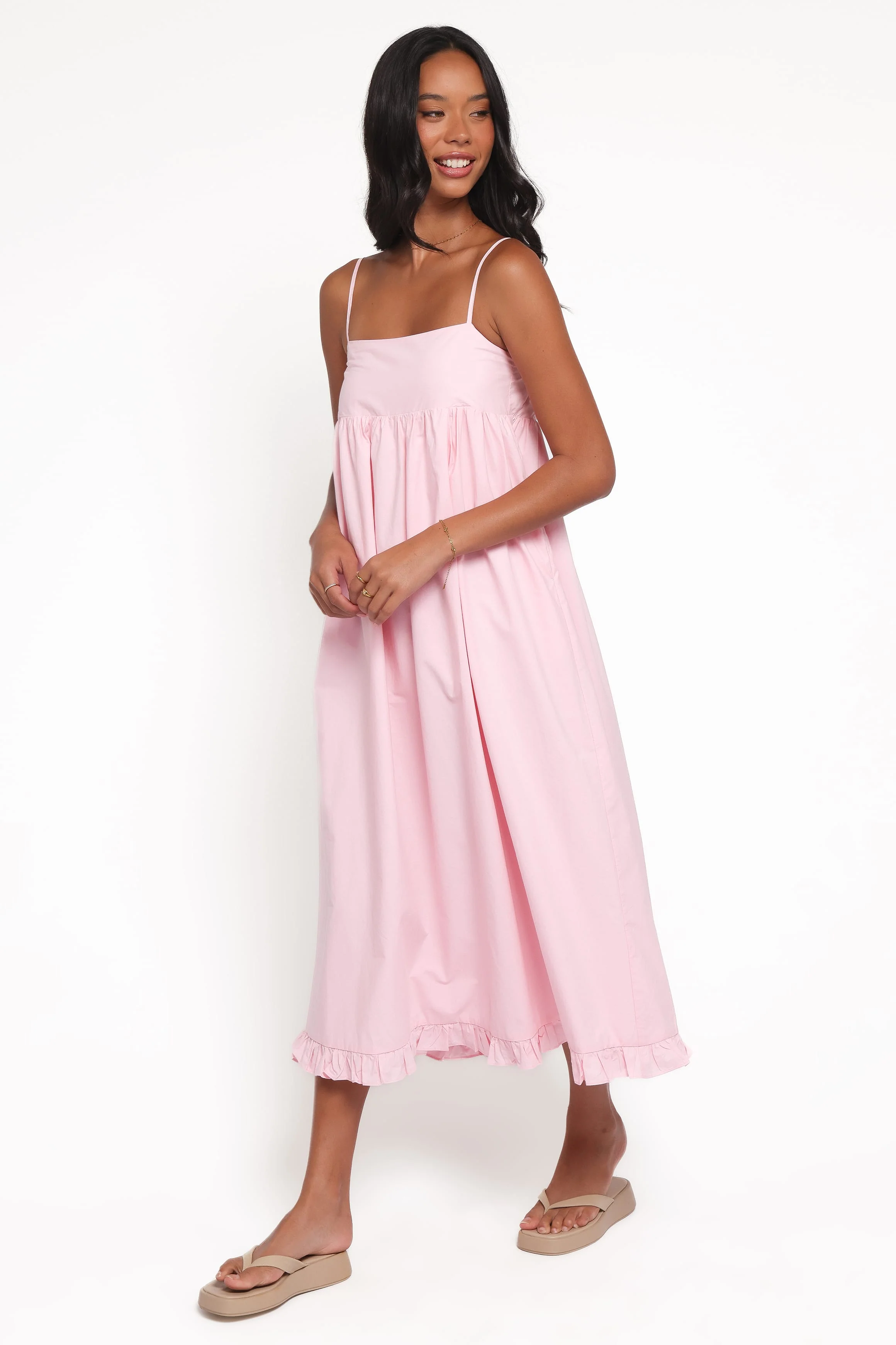 Miuccia Maxi Dress - Pink