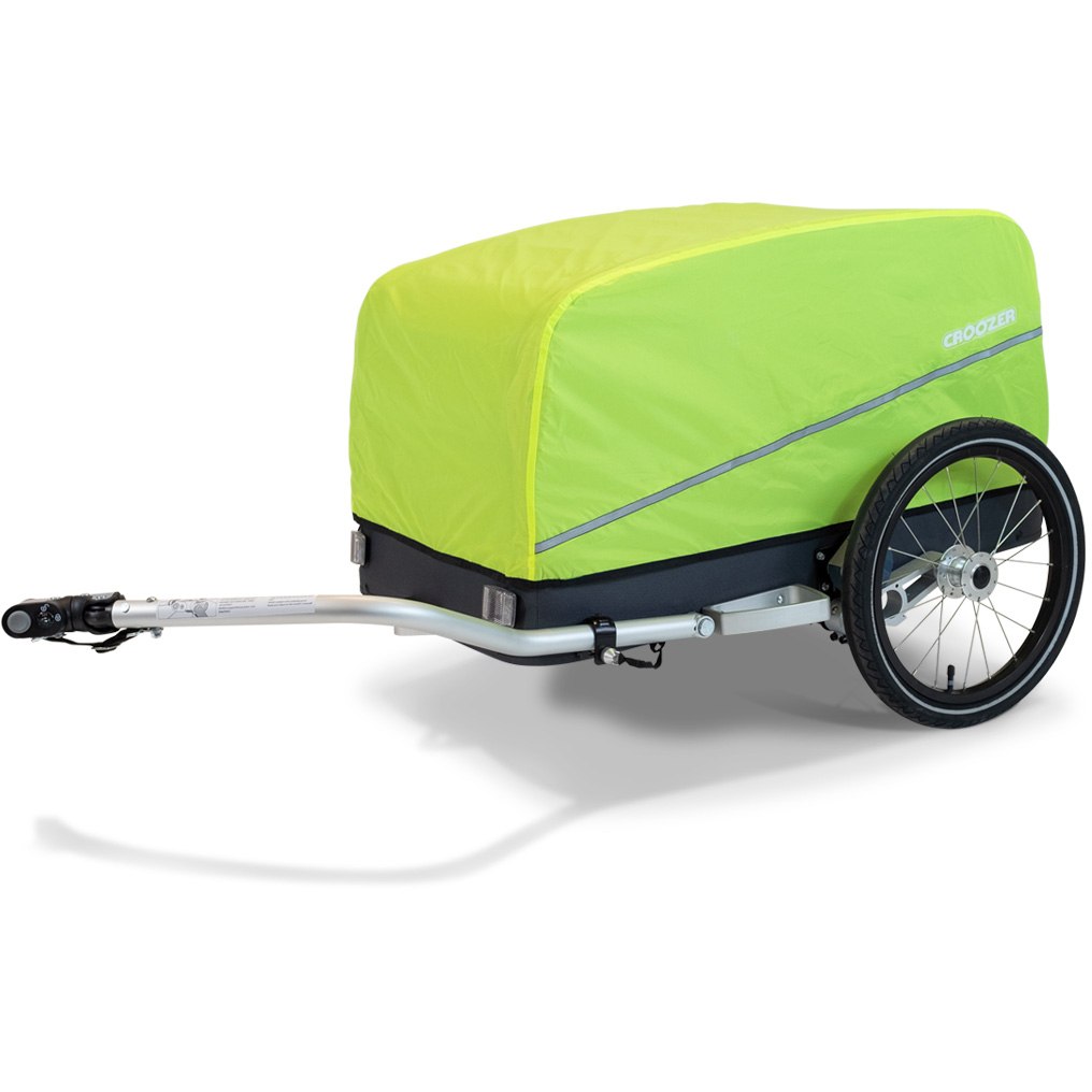 Croozer Rain Cover for Bike Trailers Cargo 2018/2019 & Pakko / Tuure from 2020 - lightening yellow