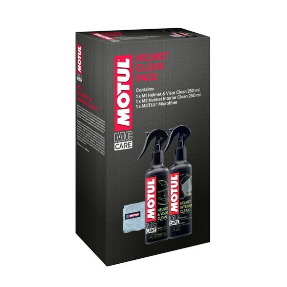 Motul Helmet Clean Pack Mc Care M1+M2 universal headset cleanerRef: Word0178 / 114115