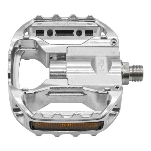 MKS FD-7 Wide Folding Pedals - silver