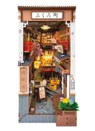 Sakura Wine Alley Book Nook Robotime ROETGB11