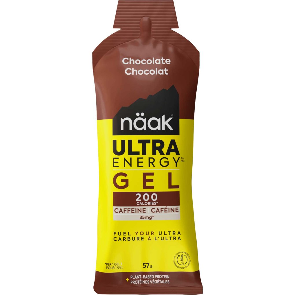 Näak Ultra Energy Gel Caffeine - Carbohydrate Gel - 12x57g