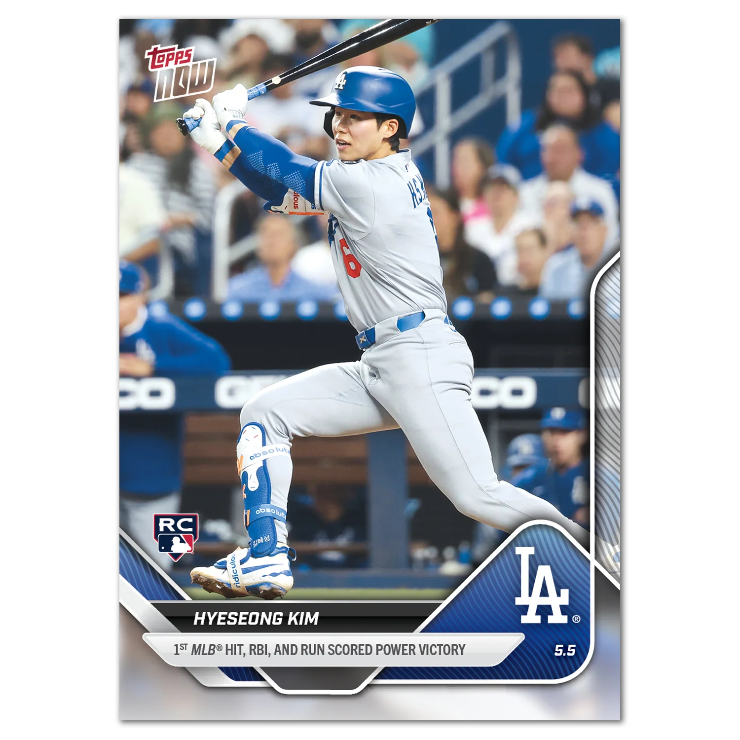 Hyeseong Kim - 2025 MLB Topps NOW® - Card 146
