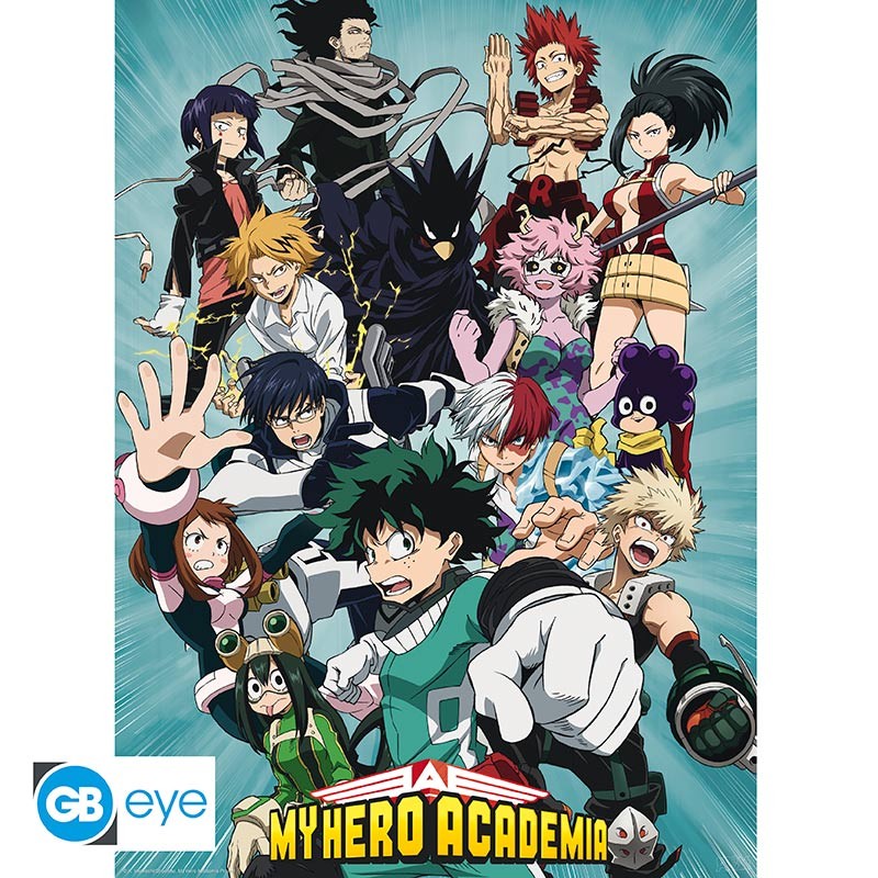 MY HERO ACADEMIA Set 2 Chibi Posters Artworks (52x38cm)