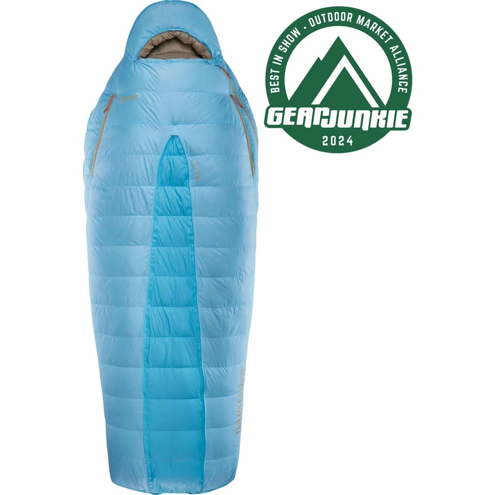 Therm-a-Rest Boost 650 20F/-6C Sleeping Bag - Long - Morning Blue