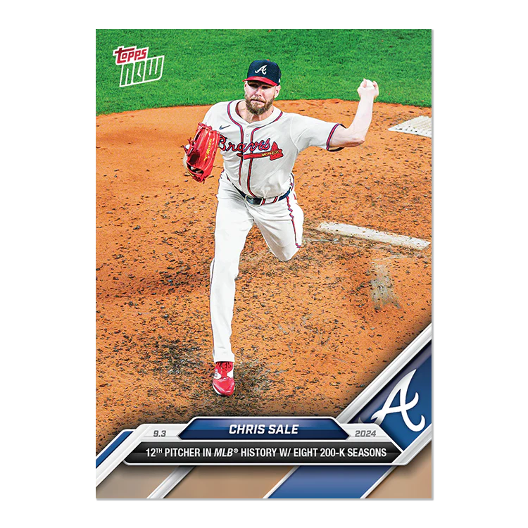 Chris Sale - 2024 MLB TOPPS NOW® Card 639