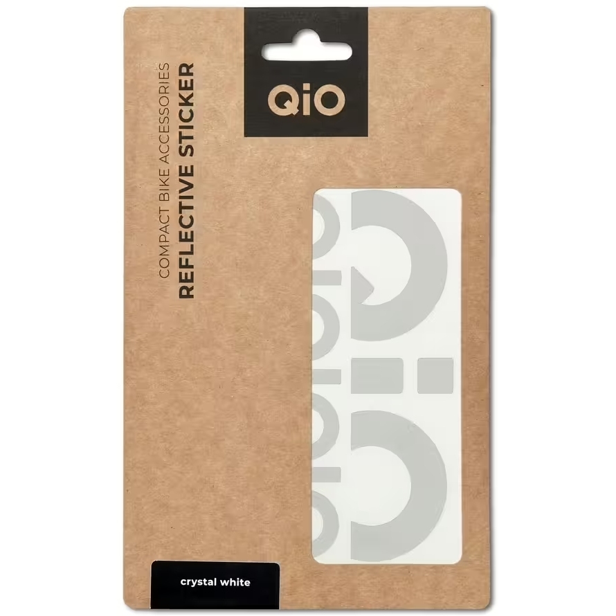 QiO Reflective Sticker - for frame color crystal white