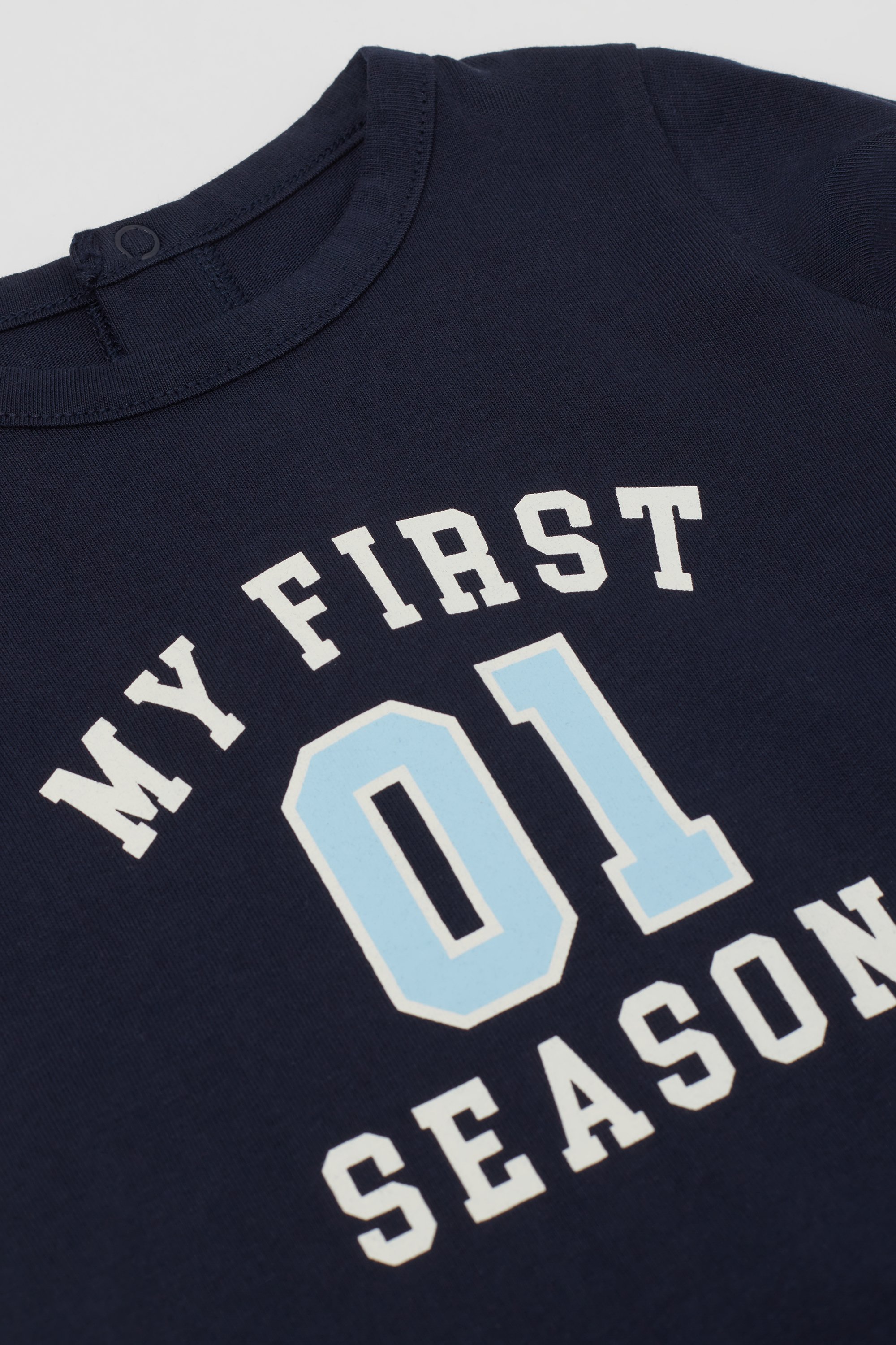 Baby Printed Cotton Long-Sleeved Top