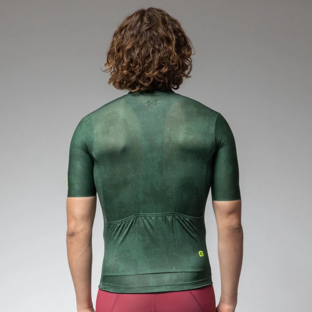 Alé PRAGMA Deep Short Sleeve Jersey Men - dark green