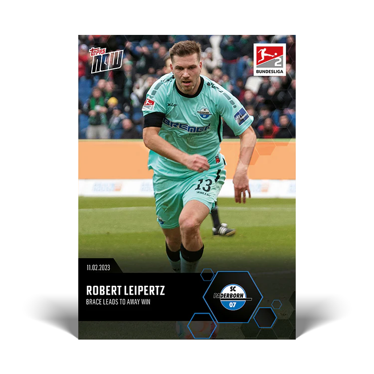 Topps UK - Brace leads to away win - Bundesliga TOPPS NOW® Card #135