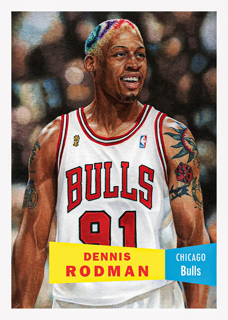 Dennis Rodman - 2025-26 NBA Living Set® - Card 18