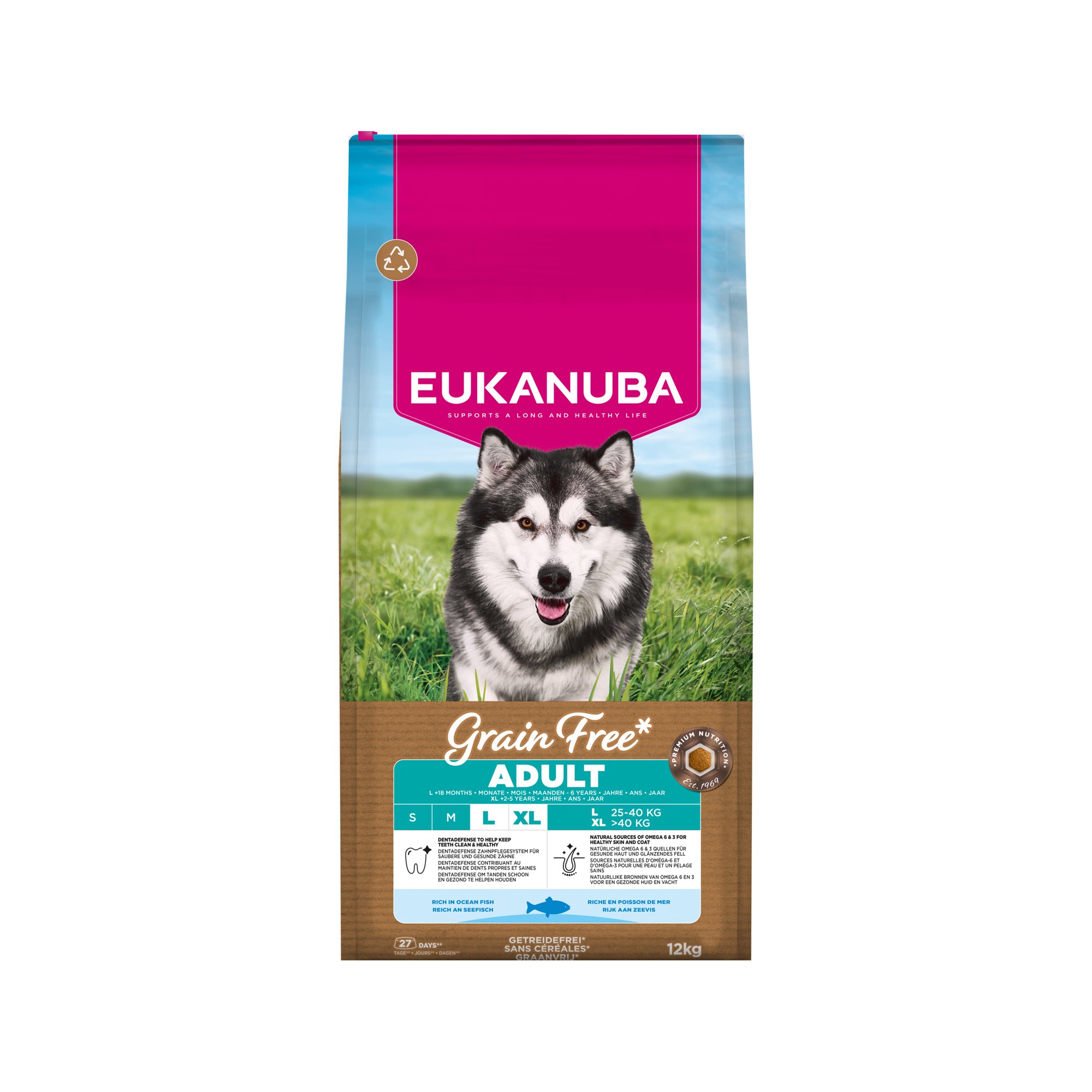 Eukanuba Dog Adult Large Grainfree - 3 kg