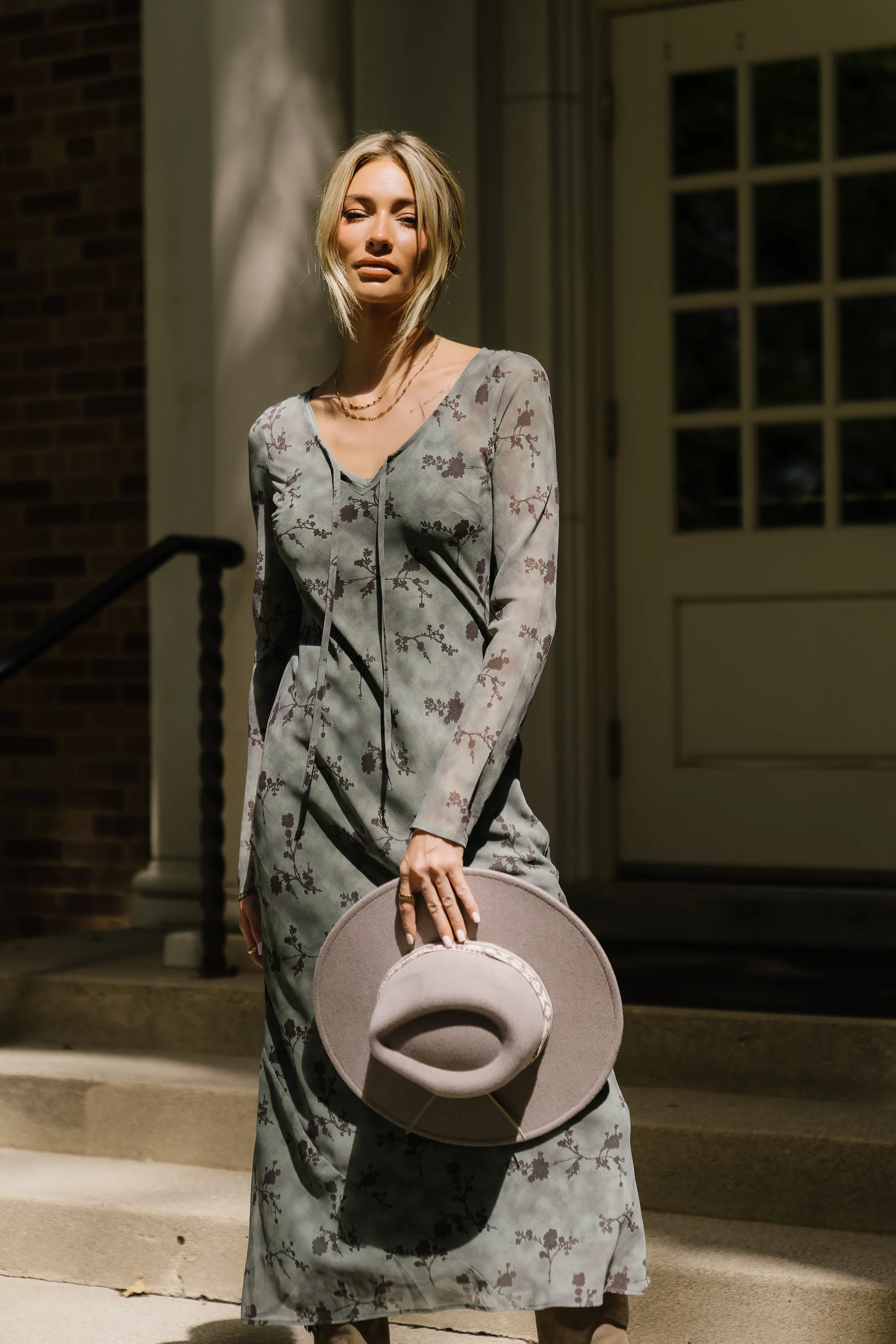 Maeve Maxi Dress in Green