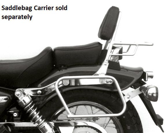 Hepco & Becker Luggage Rack with sissybar - chromeRef: Hbe05459A / 611106 00 02