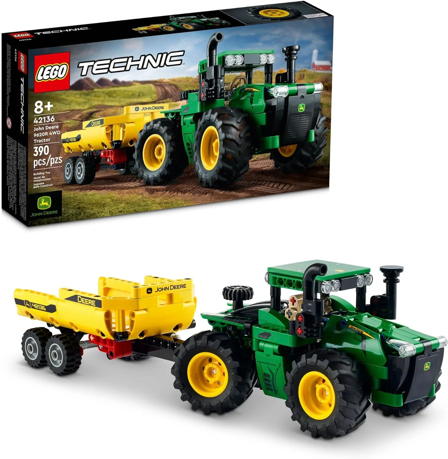 42136 John Deere 9620R 4WD Tractor LEGO