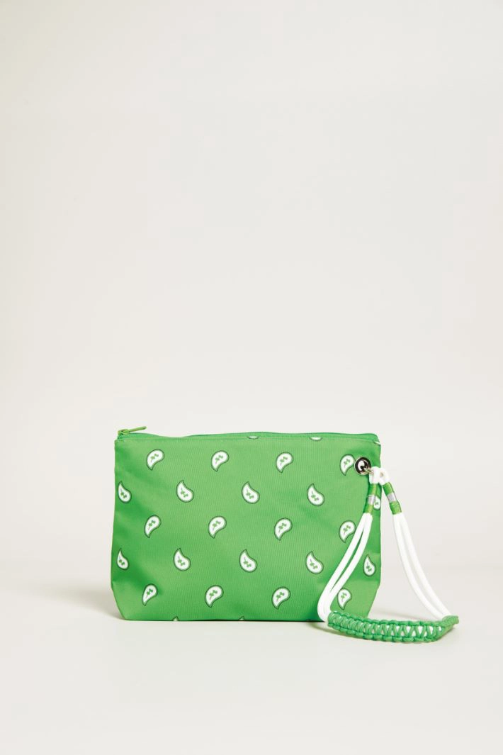 Bandana Print Envelope - GREEN